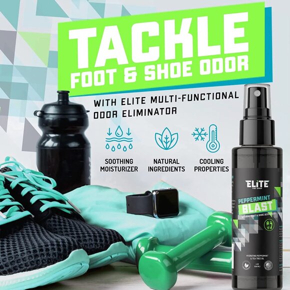 ✨ Elite Sportz Shoe Deodorizer & Foot Spray – 4 oz ✨ - Picture 4 of 7